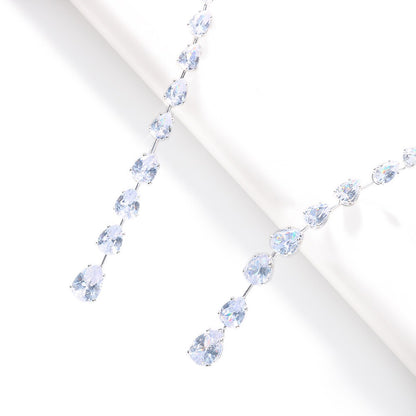 New Popular Zircon Necklace Versatile Fashion