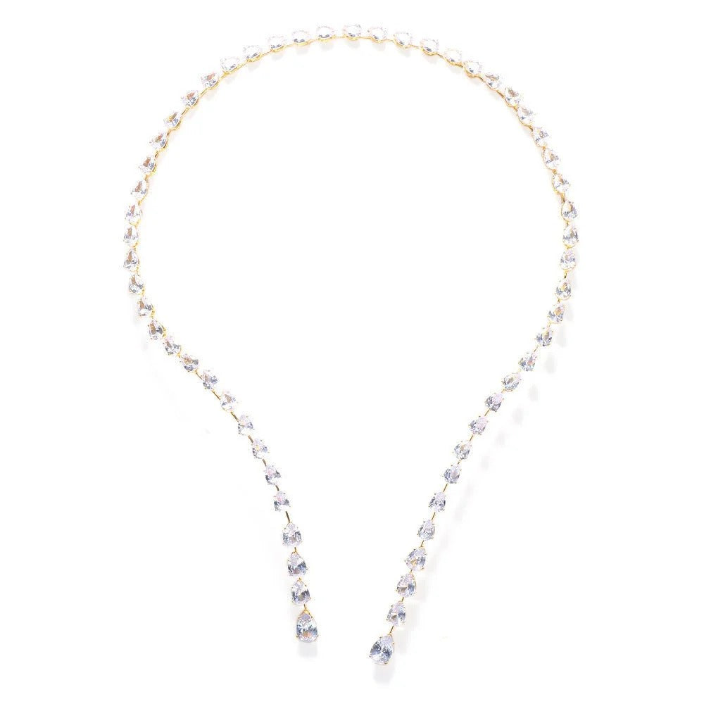 New Popular Zircon Necklace Versatile Fashion